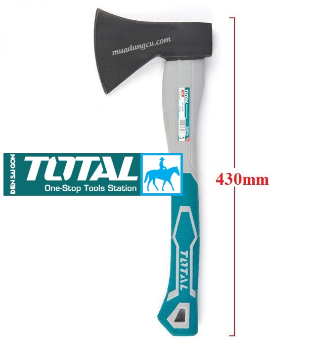 BÚA RÌU DÃ NGOÃI ĐI RỪNG ĐỐN CỦI 1.25 Kg dài 70 cm TOTAL THT7812506 HAX02012508