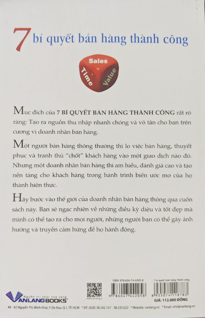 Sách - 7 Bí Quyết Bán Hàng Thành Công