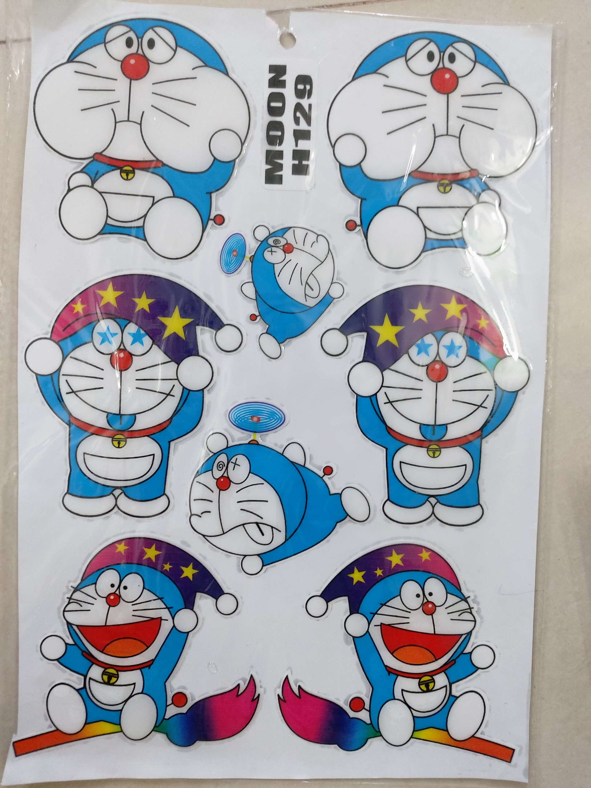 Sticker hoạt hình doremon doraemon nổi trọn bộ