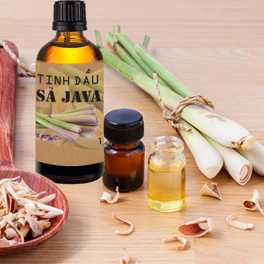 Tinh dầu Sả Java nguyên chất 100ml khử mùi, đuổi muỗi và côn trùng