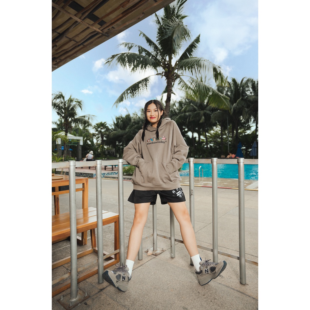 Áo Hoodie TDD®️ SURF KIT / CHOCOCHIP