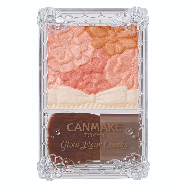 Phấn má hồng Canmake Glow Fleur Cheeks Nhật Bản, có nhũ - 6.3g