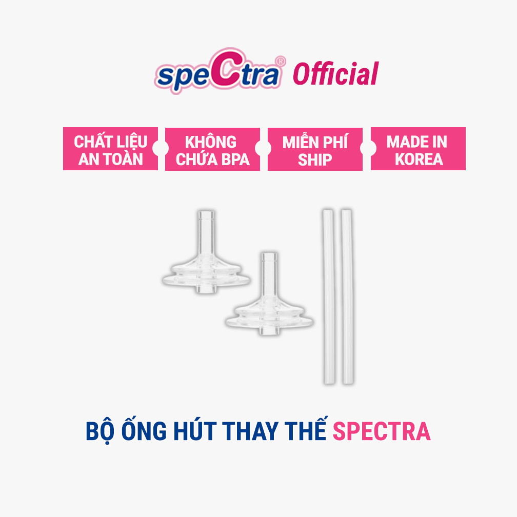 Bộ Ống Tập Hút Spectra - Lỗ Khí Kép Chống Đầy Hơi, Hàng Chính Hãng