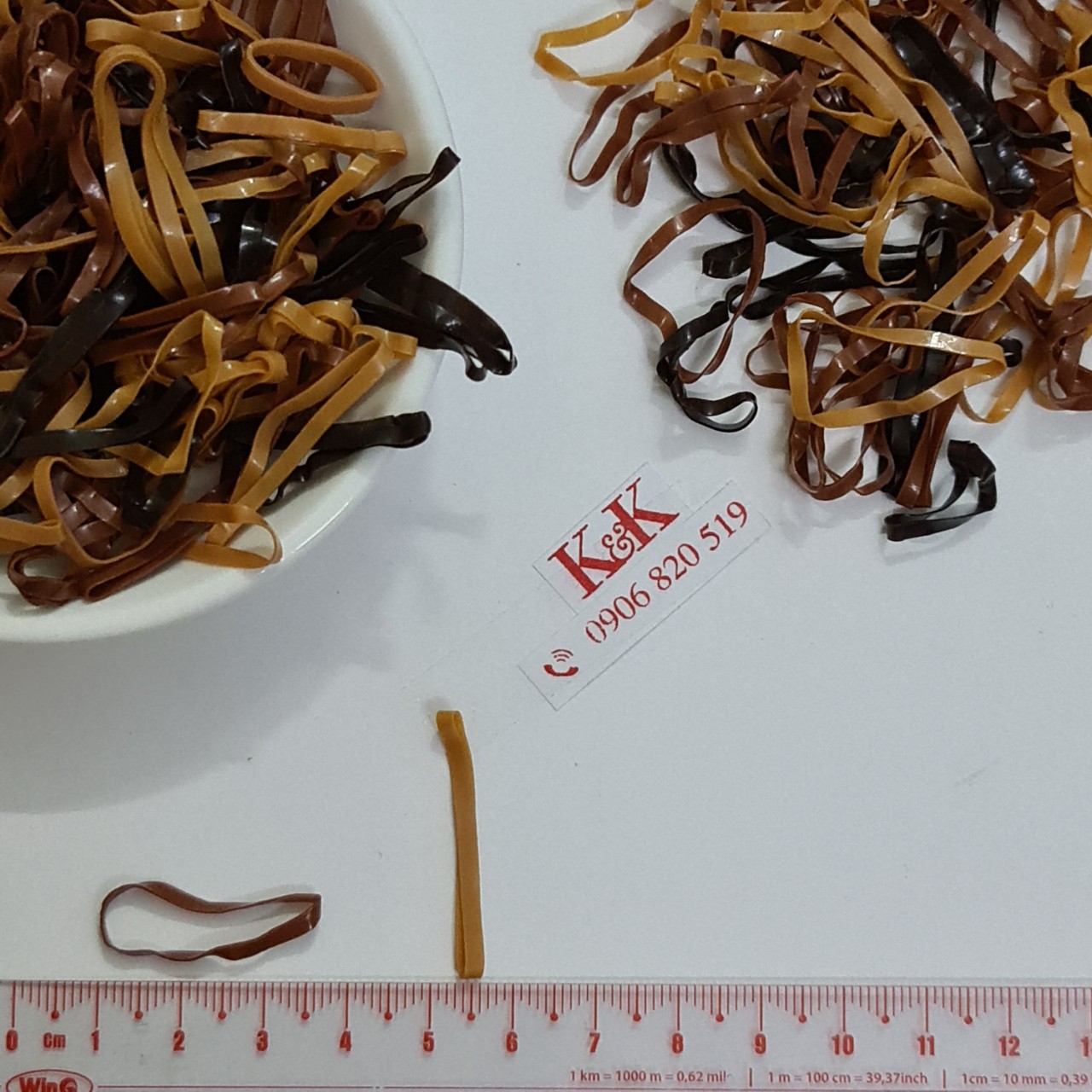 ❧K&K☙ THUN CỘT TÓC DẺO NHIỀU MÀU