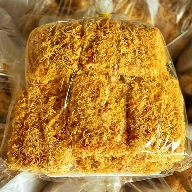 Cơm cháy chà bông (nếp giòn rụm- hút chân không- đáy nồi)