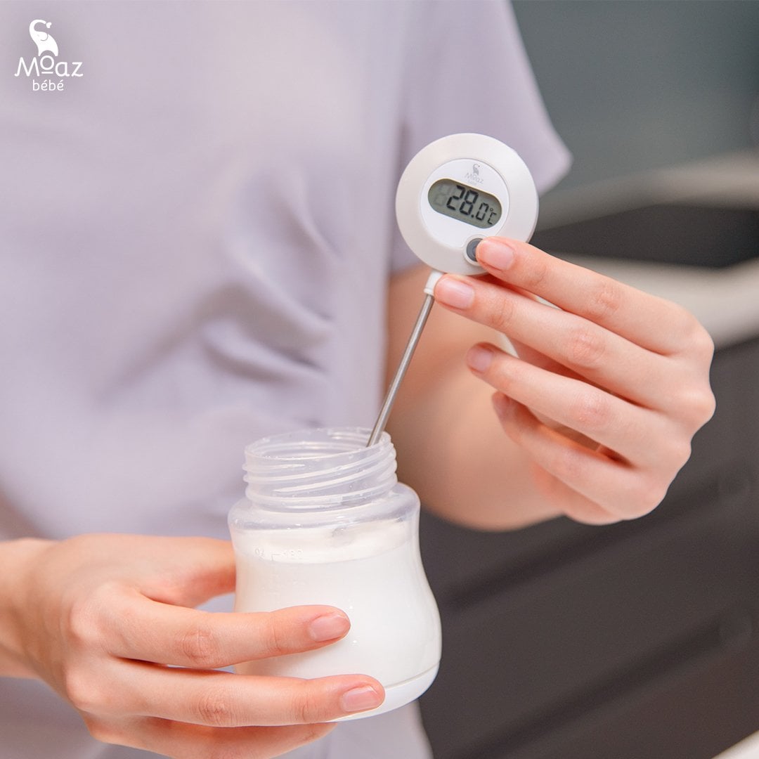 {CHÍNH HÃNG} - Nhiệt kế đo sữa Moazbebe MB020