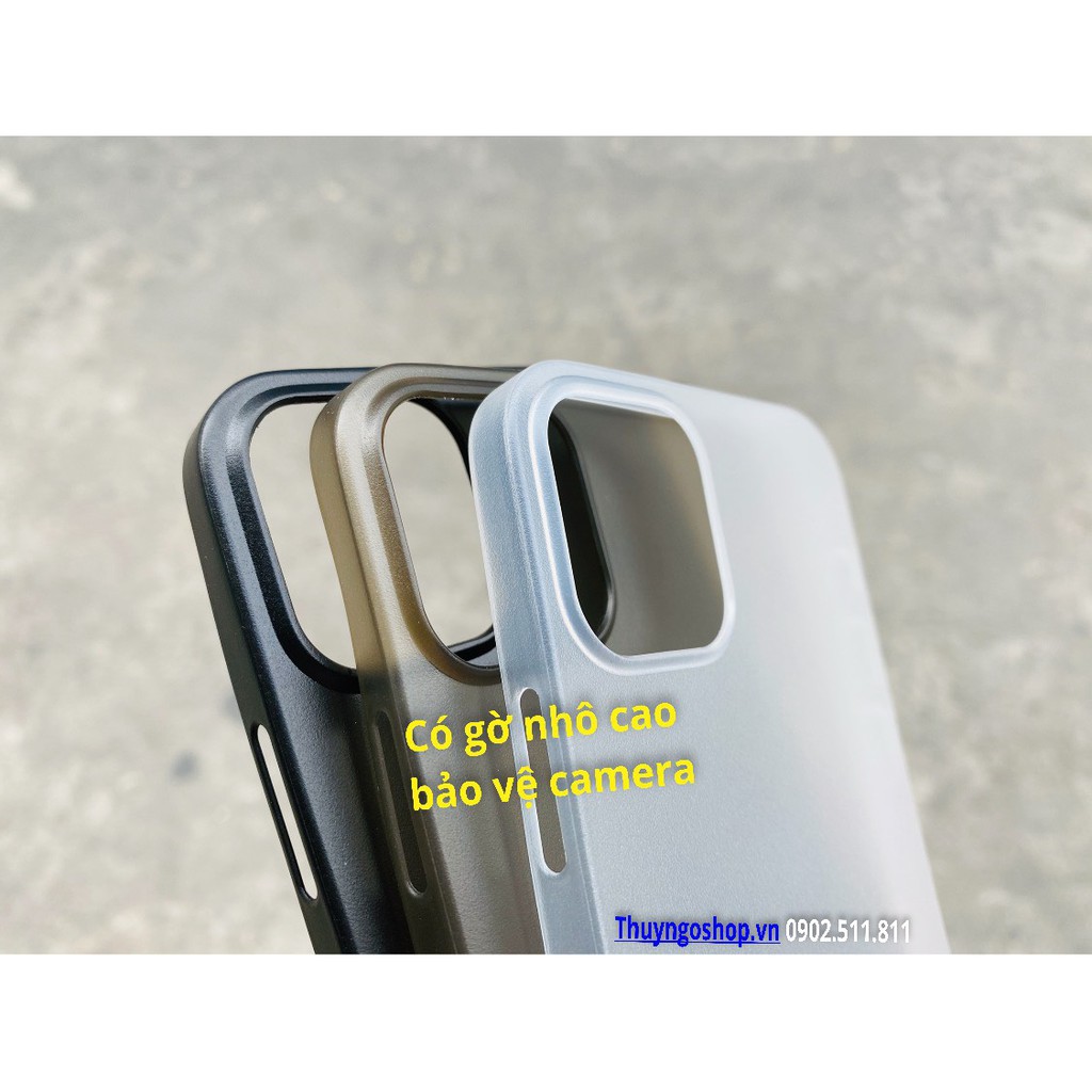[HCM]Ốp lưng nhám siêu mỏng 0.18mm X-Level Iphone 12 mini / 12 / 12 Pro / 12 Pro Max