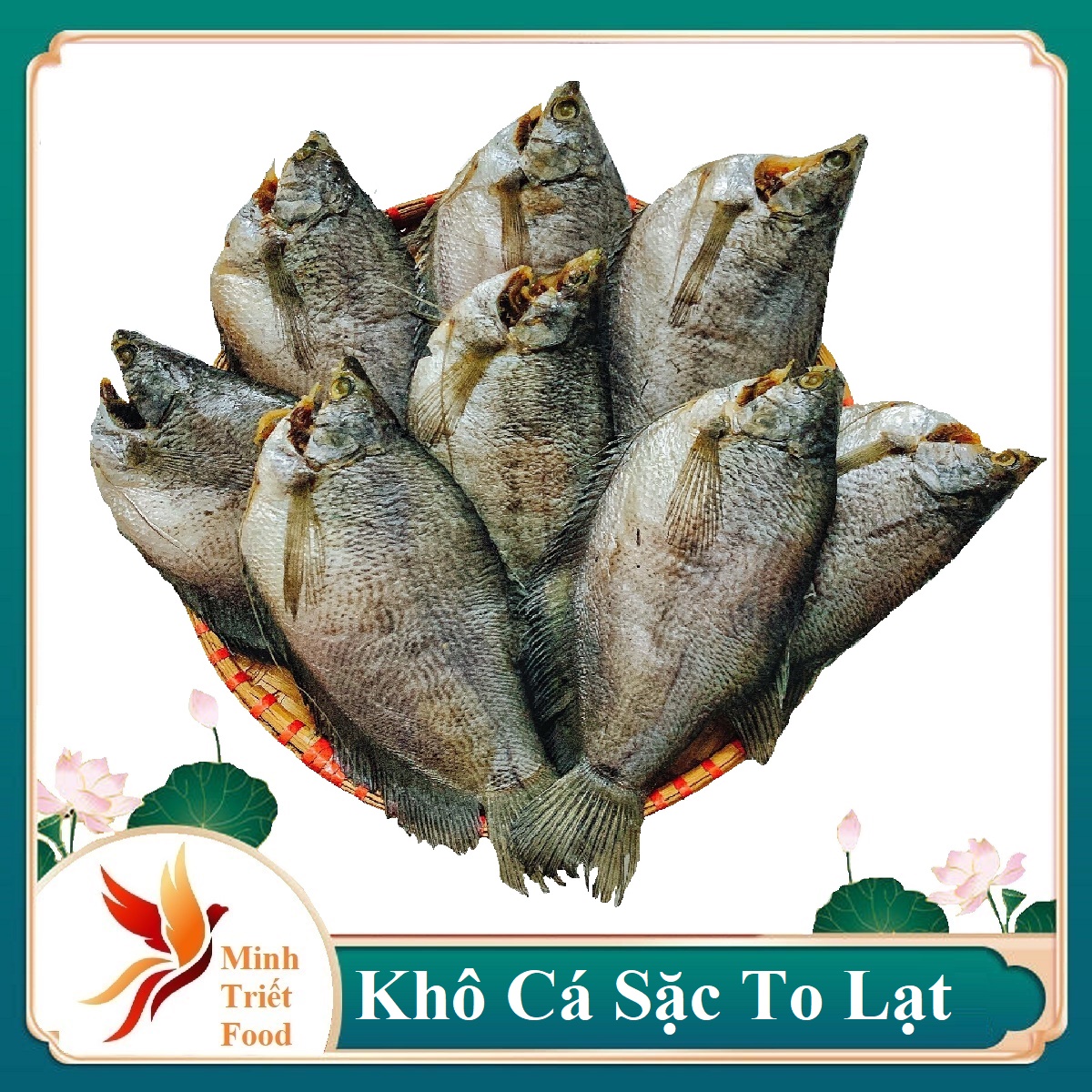 Khô cá sặc rằn, khô cá sặc bổi THƯỢNG ĐẲNG U MINH CÀ MAU- ĐẶC SẢN MINH TRIẾT