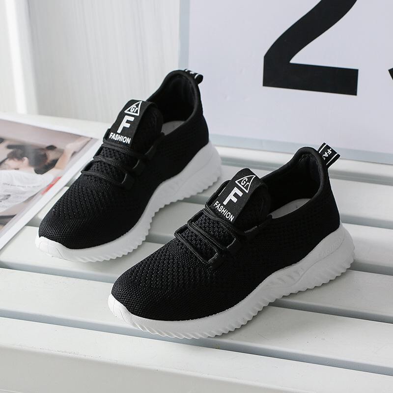 Giày thể thao nữ giày sneaker nữ cổ chun siêu mềm êm chân ( fom nhỏ tăng 1 size )
