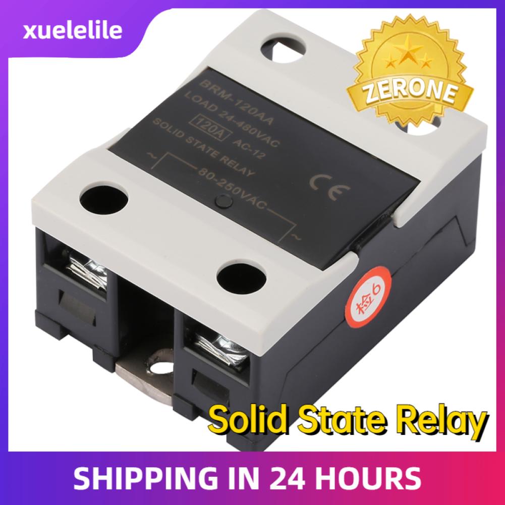 60AA/80AA/100AA/120AA SSR Solid State Relay Module 24-480VAC