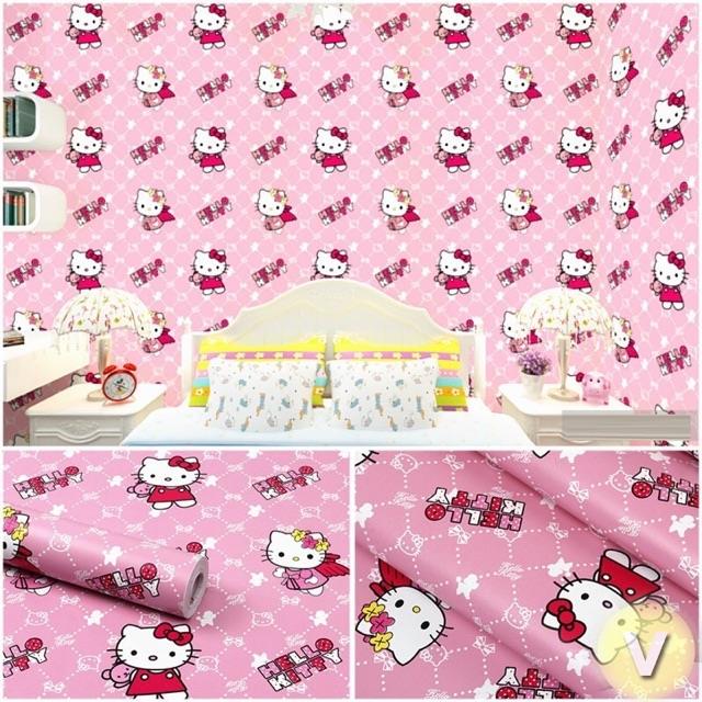 【HOT SALE】 Cuộn 10m Giấy dán tường hoạt hình cho bé nhiều mẫu