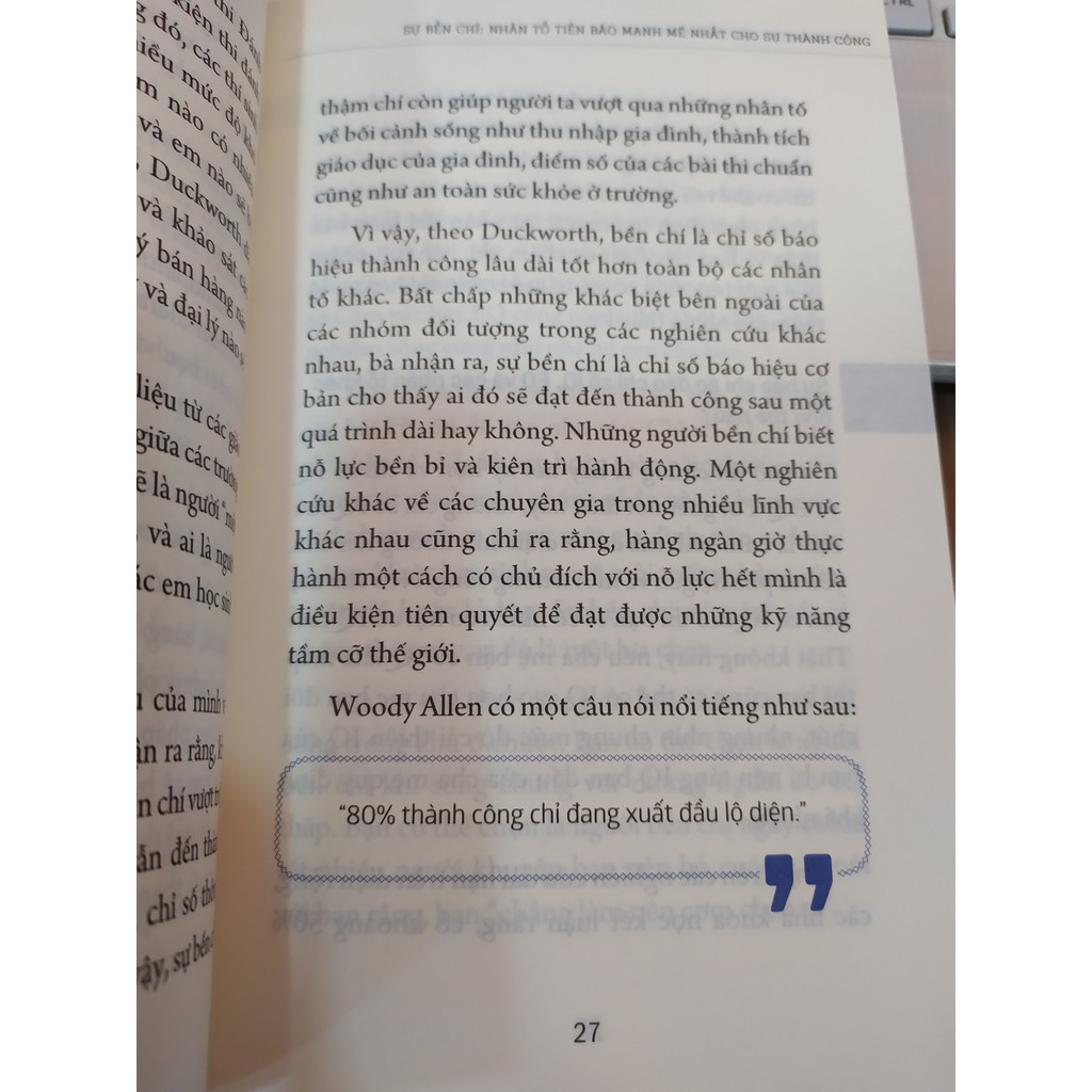 Sách - Bền Chí Để Thành Công - 8935074121271