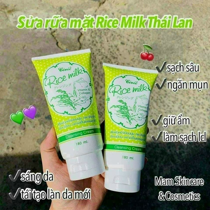 SỮA RỬA MẶT GẠO RICE MILK THÁI LAN