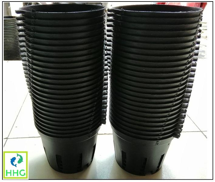 50 chậu nhựa fi 14 trồng lan trồng rau ươm mầm