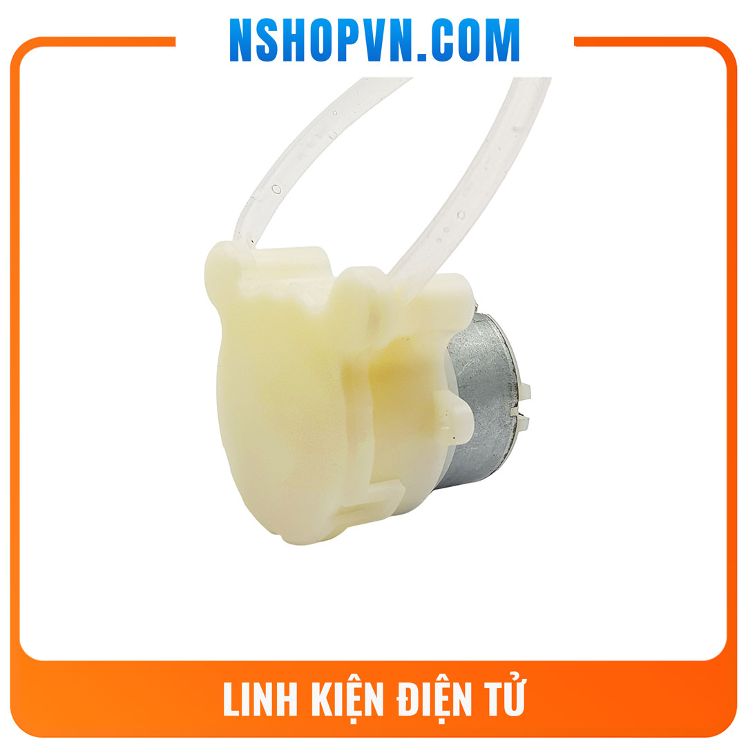 Bơm nhu động tự mồi 5V , bơm dung dịch đặc