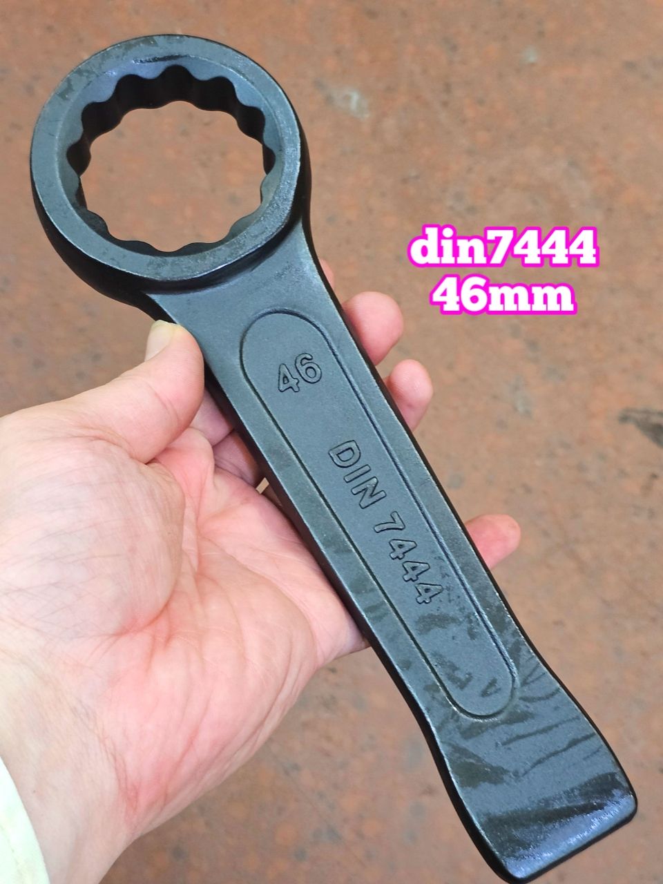 Cờ Lê Vòng Đóng 46mm Clip On (Vòng Đóng 46mm Cờ Lê Đóng 1 Đầu Vòng 46mm)