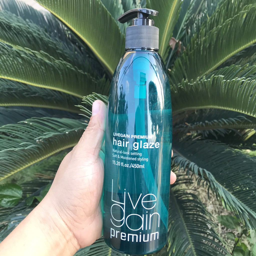 Livegain Premium Hair Glaze Soft Gel 450ml Korea