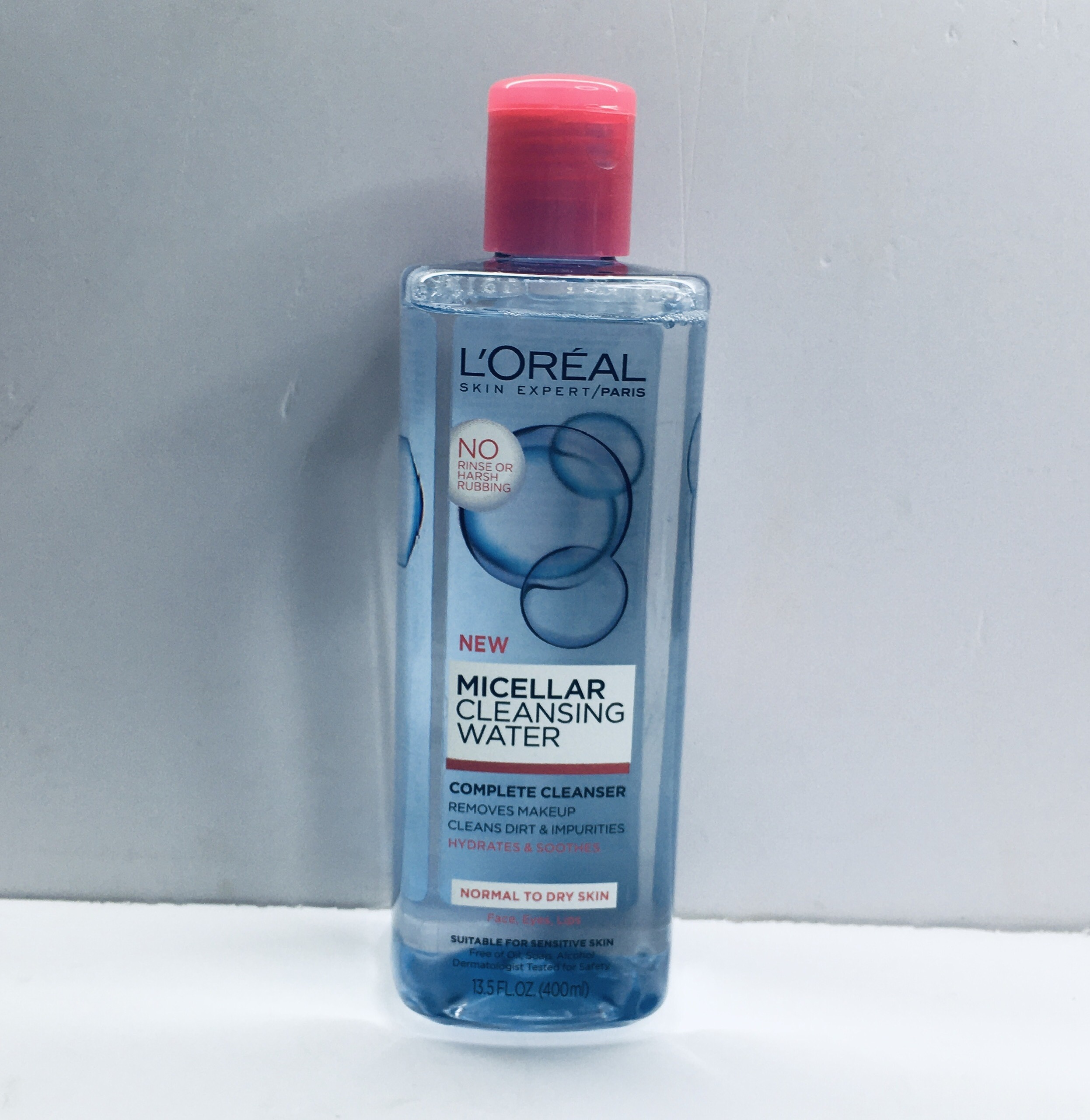 Nước tẩy trang L'Oreal làm sạch sâu cho da thường và da khô L'Oreal Micellar Cleansing Water 400ml