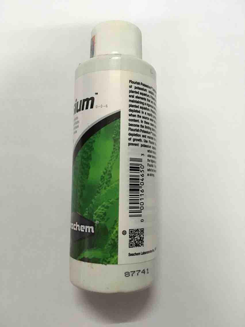[HCM]Phân nước Kali cho hồ thuỷ sinh Seachem Flourish Potassium 100ml