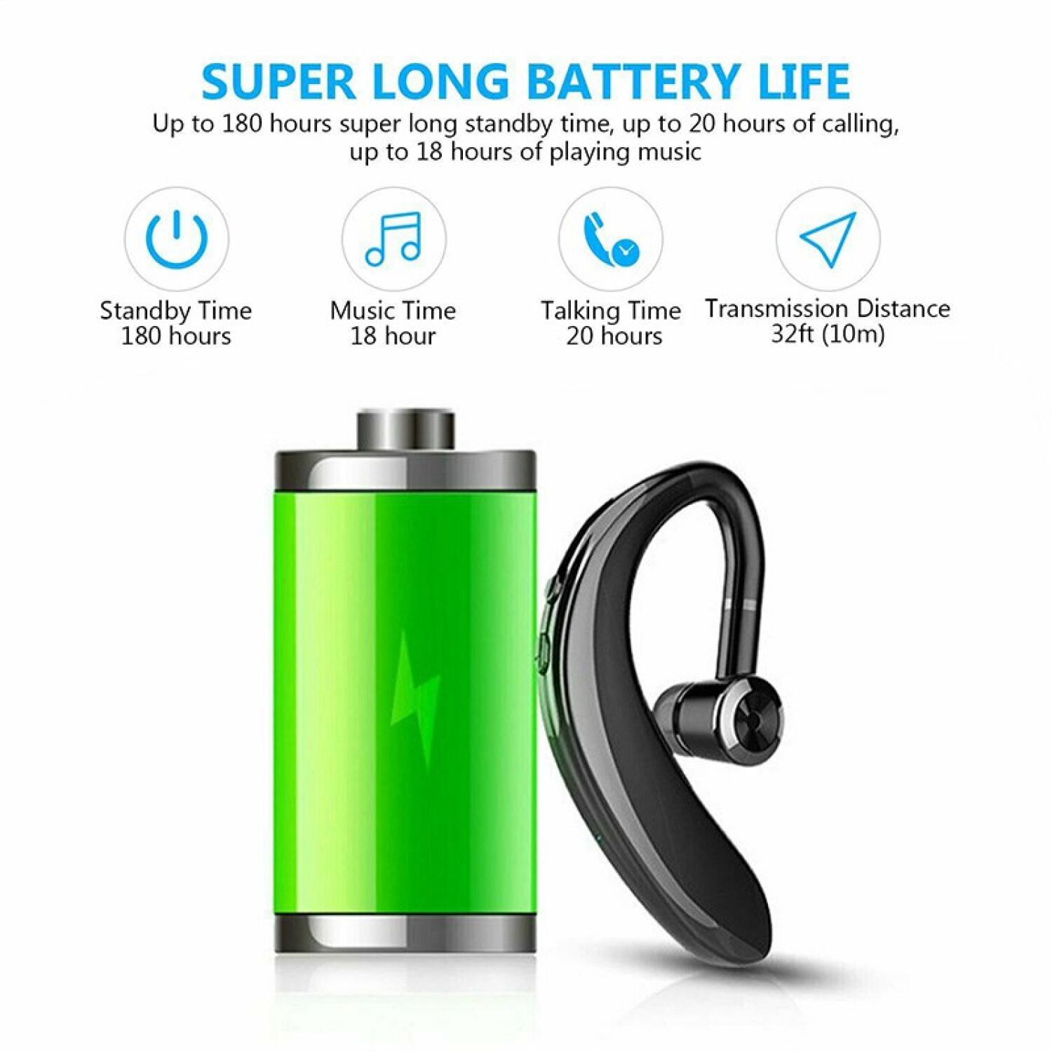 Tai Nghe bluetooth 5.0 Không Dây S109 Chống Ồn