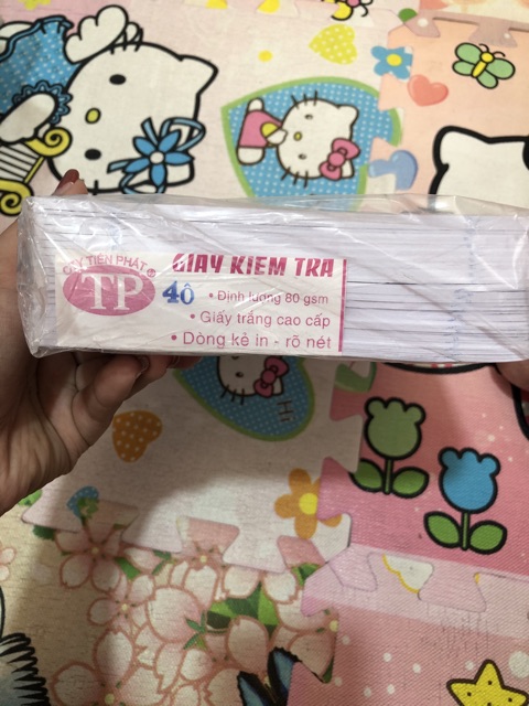 Giấy Kiểm Tra Lốc 200 Tờ