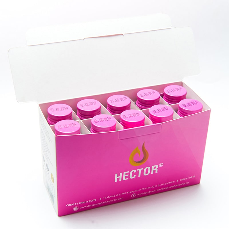 Hector Collagen đông trùng hạ thảo (Hộp 10 lọ x 50ml)