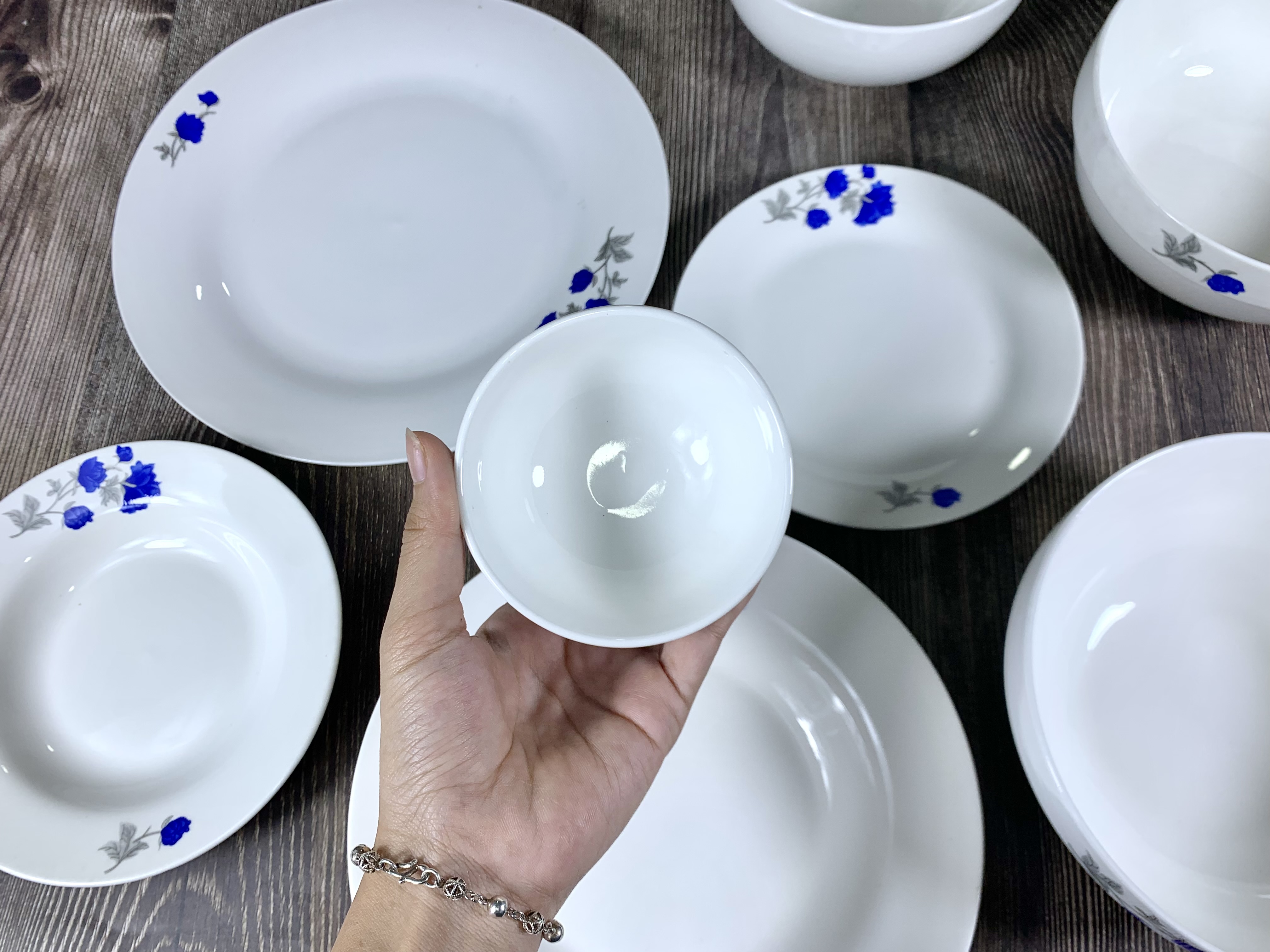 CHÉN MẮM, CHÉN CHÈ TP 209X SỨ BÁT BẢO CAO CẤP, sINCE_1977