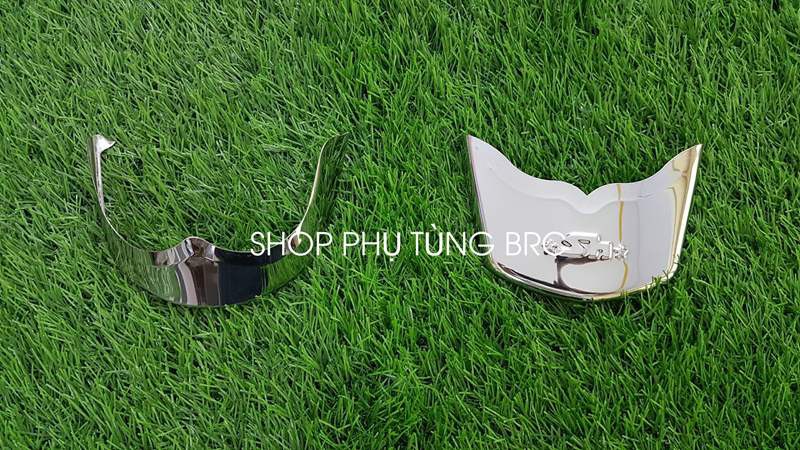 Bộ ốp mỏ dè trước, sau inox xe sh mode 2013 - 2019