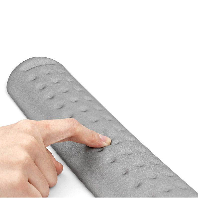 Thanh Kê Tay Gõ Bàn Phím Đệm Silicon Boona Hỗ Trợ Chống Mỏi Cổ Tay Khi Sử Dụng Máy Tính Lâu | Mouse pads đệm wrist mouse Portable anti fatigue, bottle wrist, padded armrests Silicon