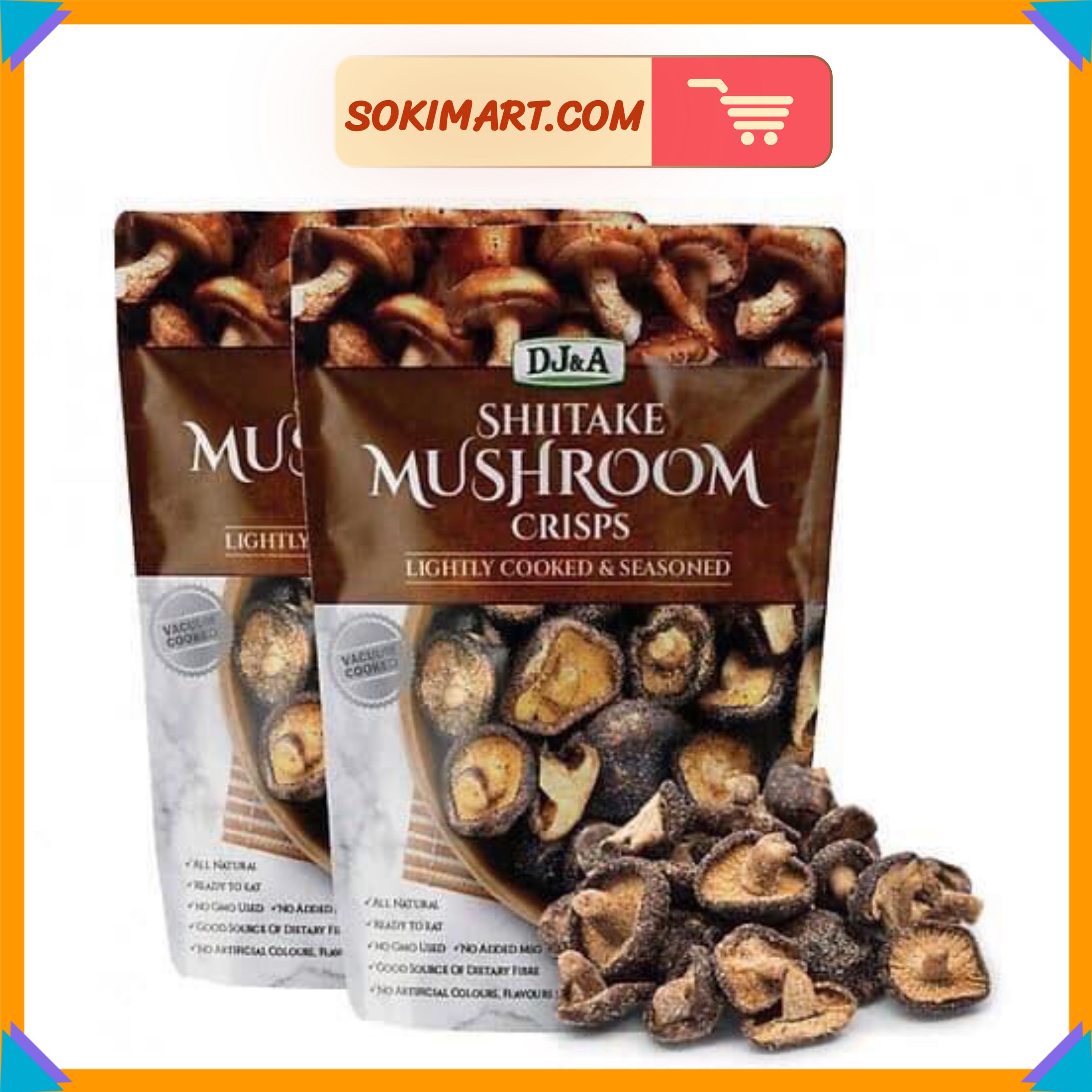 Nấm sấy khô Úc  - 65g