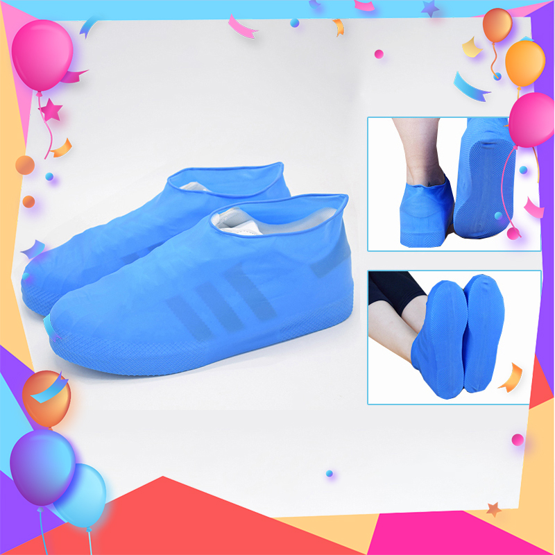 1 đôi ủng bọc giày silicon đi mưa chống ướt chống thấm nước