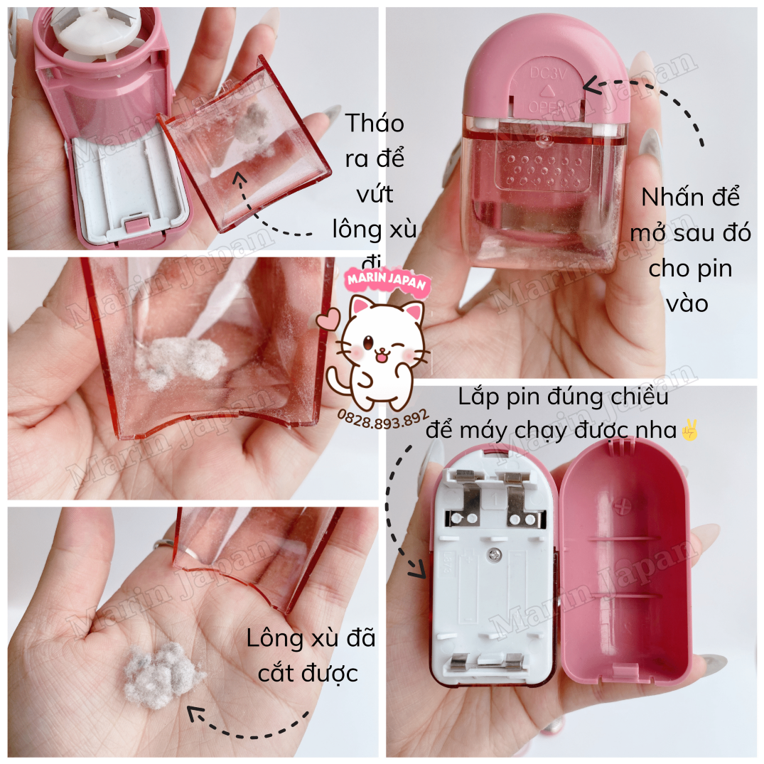 Máy Cắt Lông Xù Nội Địa Nhật Bản