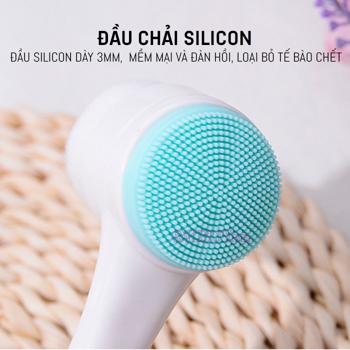 [HCM]Cọ masage mặt 2 đầu