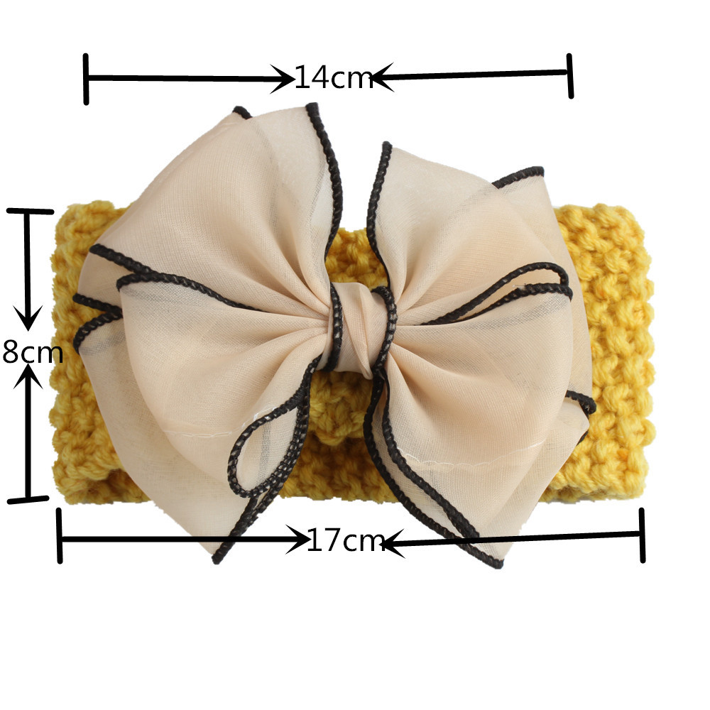 Băng đô turban nơ to siêu yêu cho bé(3-36 tháng)