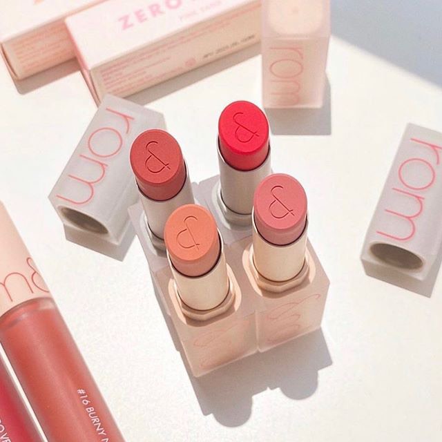 [CHÍNH HÃNG][FREESHIP] Son thỏi lì siêu nhẹ môi Romand New Zero Matte Lipstick 3g