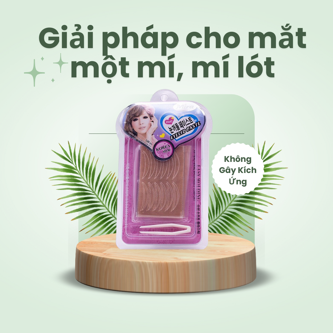 Miếng Dán Kích Mí Lưới tạo 2 Mí Siêu Đẹp Eyelid Paste (120 pairs) (Product From Korea)