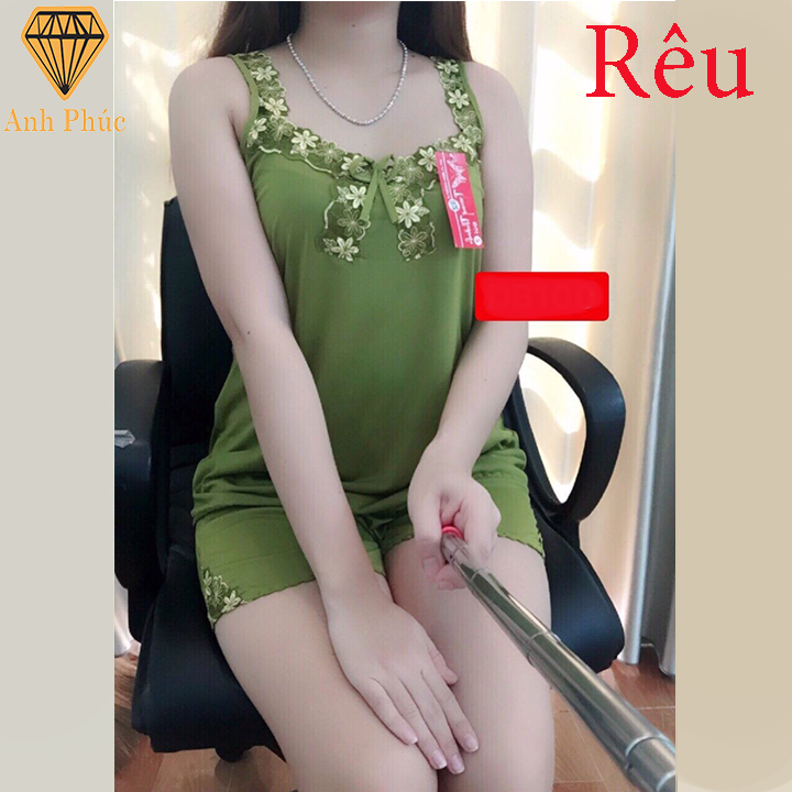 [HCM]Bộ đùi ngủ vải thun lạnh mặc mát  Anh Phúc