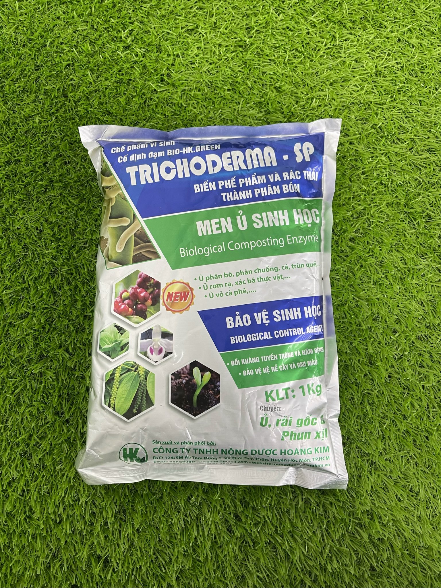 1kg Trichoderma, Nấm đôi kháng Trichoderma, ủ phân nhà bếp, EM Sfarm 200gr, chế phẩm men vi sinh, bổ sung vi sinh vật có lợi vào đất