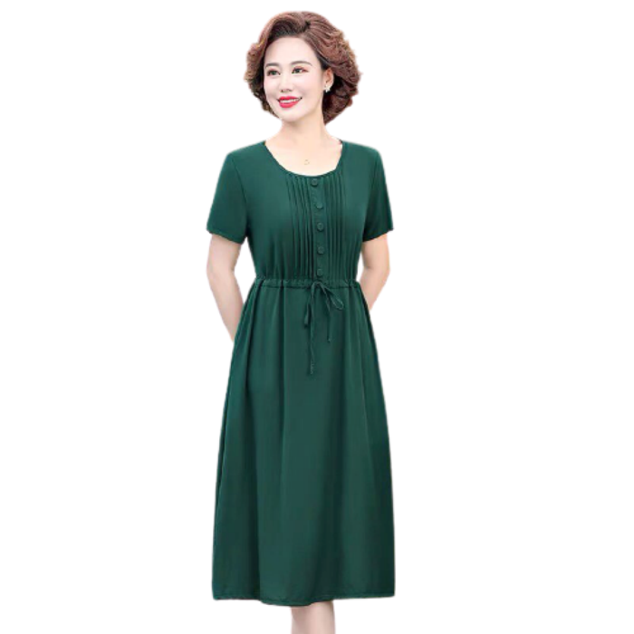 Luxury patterned dress Lz.01406