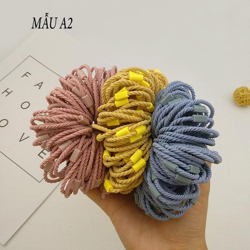 [HCM]Set dây buộc tóc  đẹp nhiều mẫu lựa chọn  cho mẹ và bé  X20001