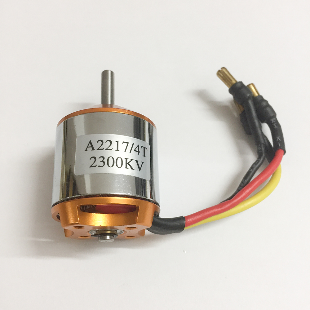 Động cơ không chổi than 2217 1250kv / 2300kv cho máy bay điều khiển từ xa