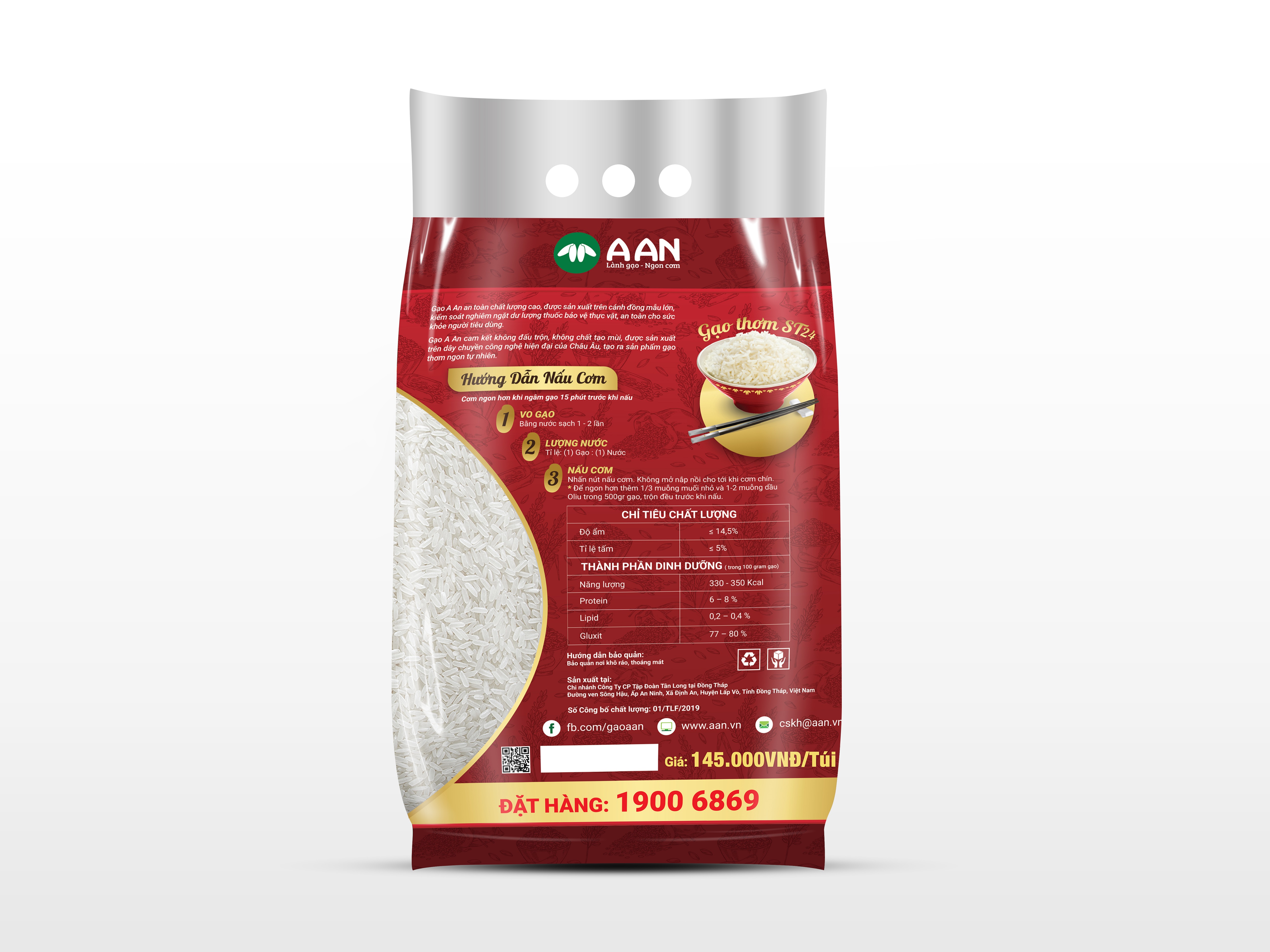 Gạo đặc sản Sóc Trăng Cao Cấp ST24