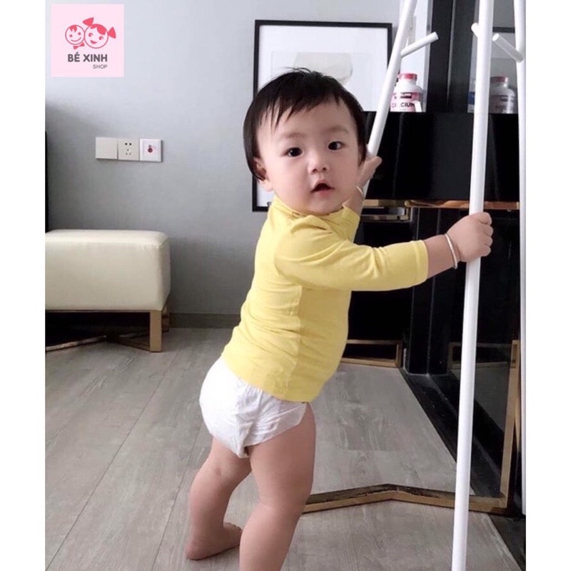 SIÊU RẺ ÁO BÚN GIỮ NHIỆT CỔ 3P CHO BÉ