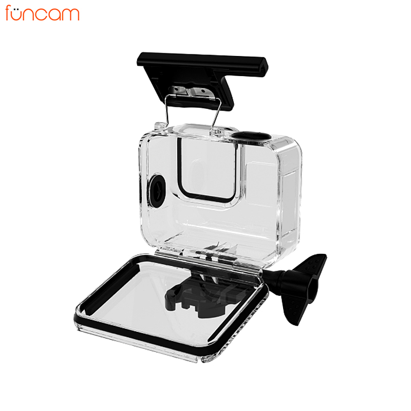 VỎ CHỐNG NƯỚC GOPRO 8 BLACK (NÚT BẤM CAO SU)