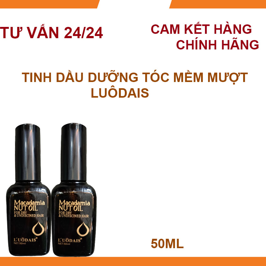 Tinh dầu dưỡng tóc macadami nutoil olive luôdais