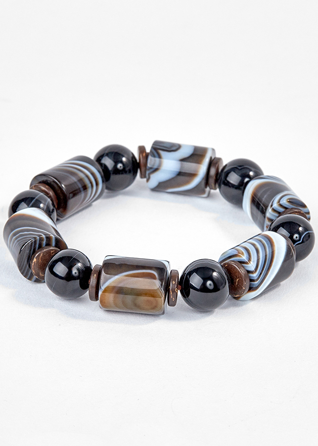 Vòng tay đá mã não may mắn