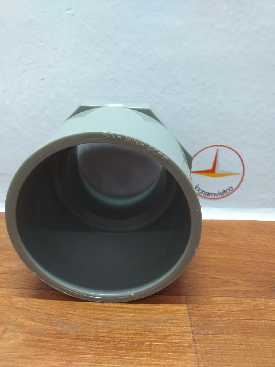 Nối ren 60 nhựa PVC Bình Minh