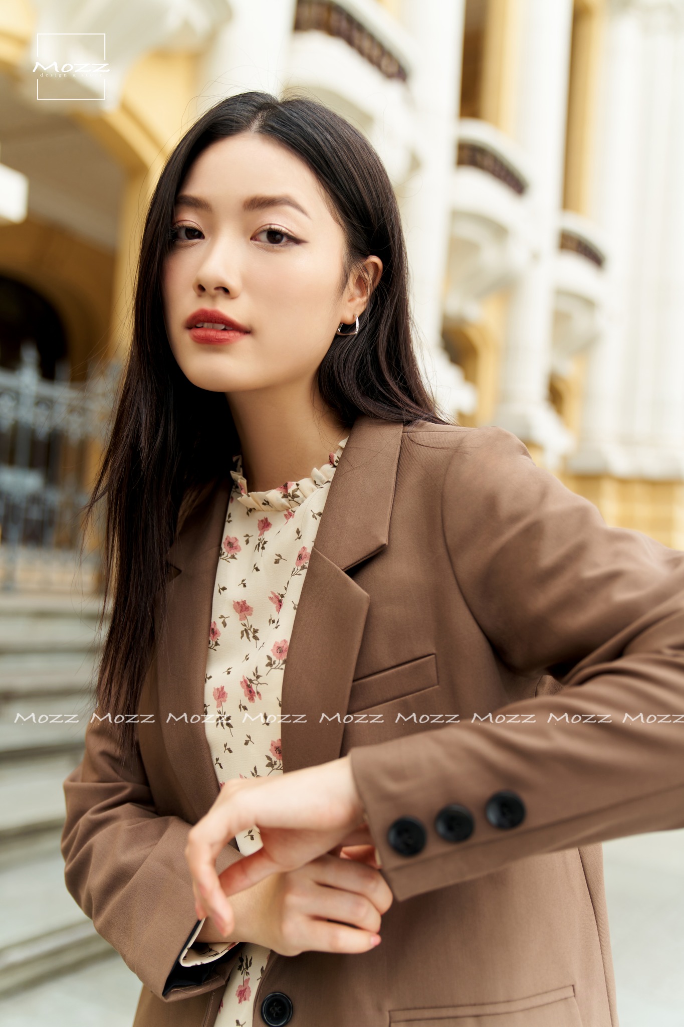 Áo Blazer thiết kế Mozz