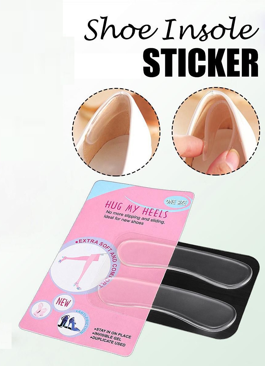[HCM]COMBO 4 Miếng Silicon Lót Gót Giày Cao Gót Đi Êm Chân (2 Set)