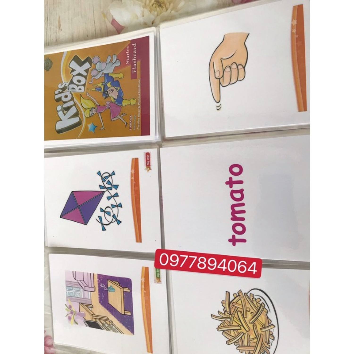 Flashcards Kid’s Box stater -1-2 -3 ép plastics bền đẹp
